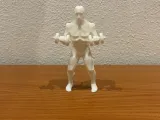 Mini Bodybuilder with Dumbbells – Fitness Statue-2