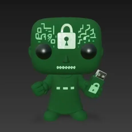 Action Figure SCP-002-J-K CryptoLocker Funko