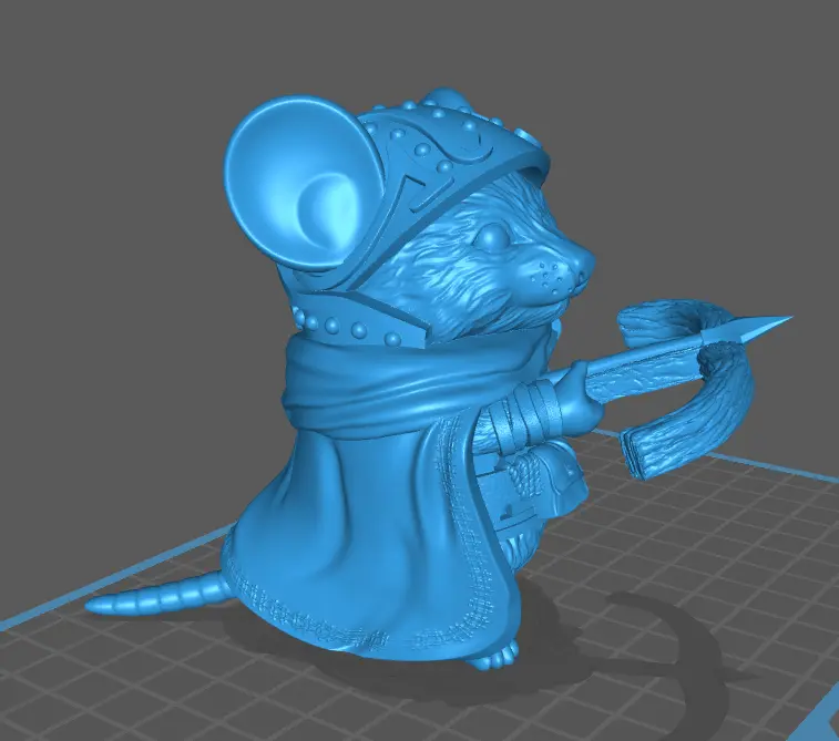 Bitsy mouse warrior