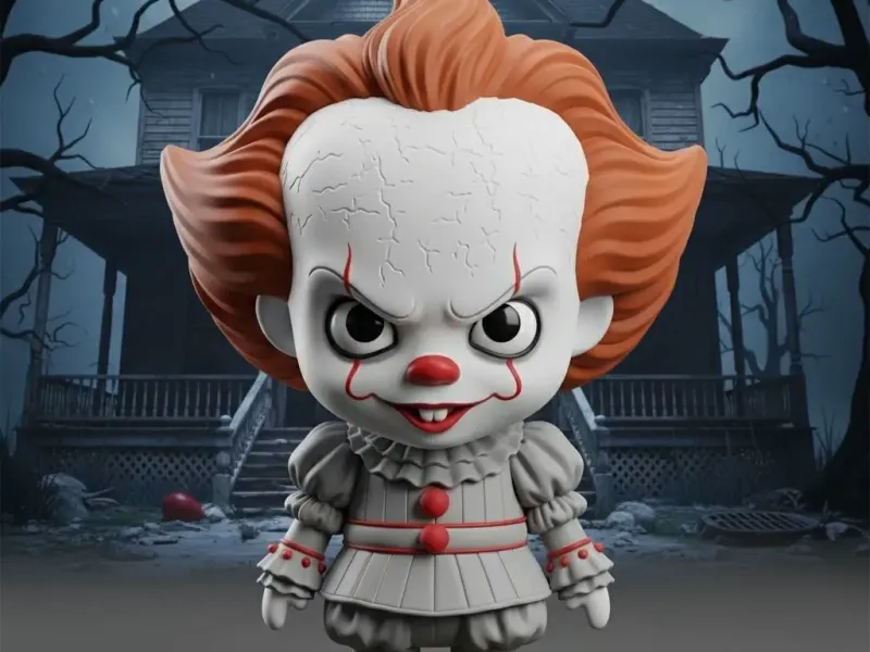 Pennywise Keychain