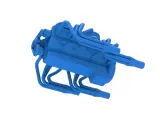 Engine V16 Scale 1:25-3