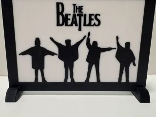 The Beatles Silhouette