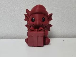 Cute Dragon Hatchling Holiday Gift Figure