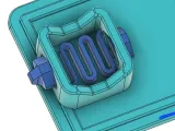 Cierre de 1toque para cajas 3D Impresión -2