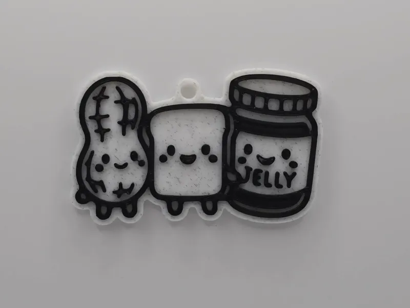 Cute Trio Keychain