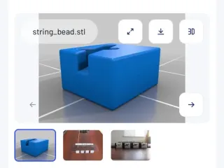 String bead 1
