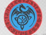 Celtic Dragon Wall Art-0