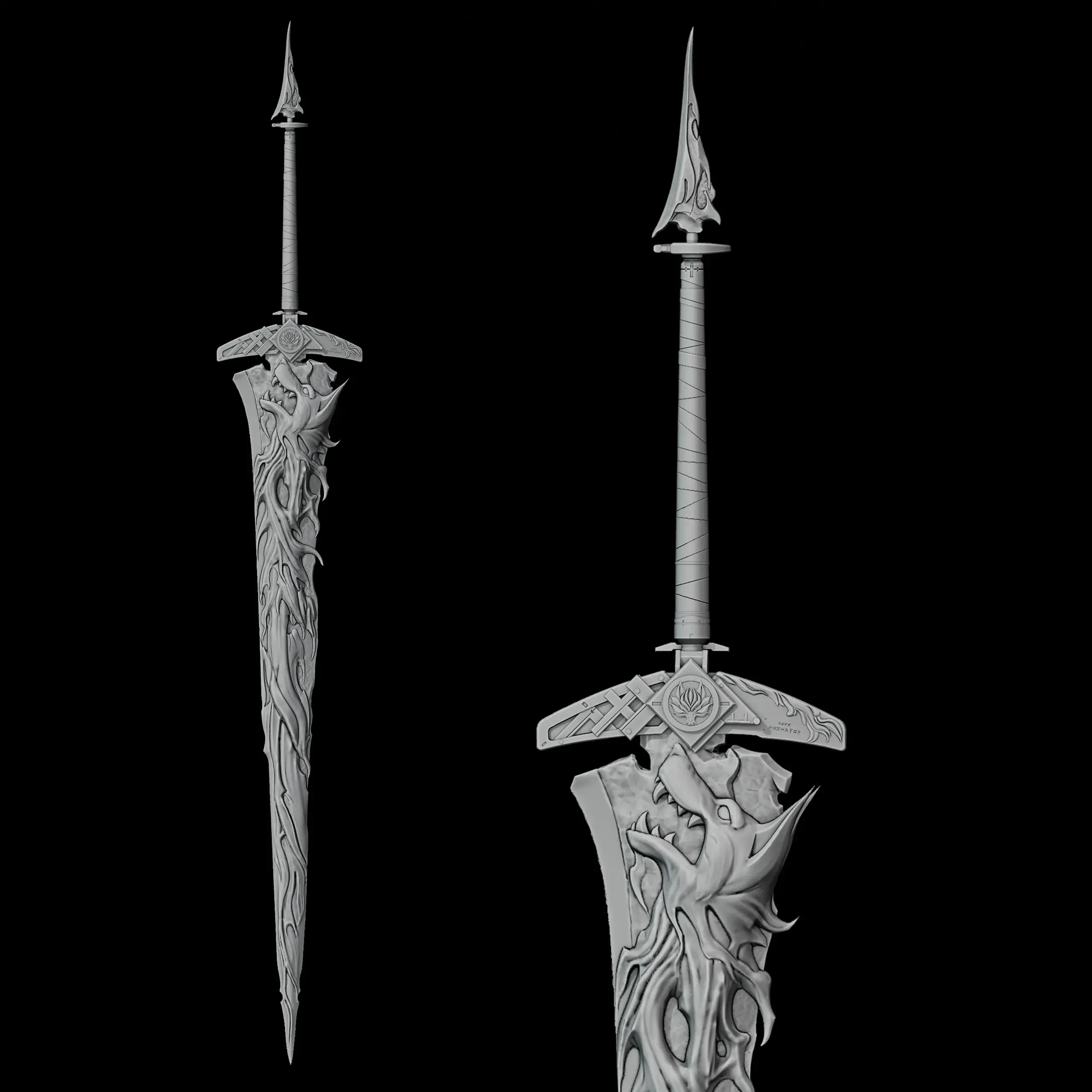 Lupa - Signature Sword - Wuthering Waves Cosplay Prop
