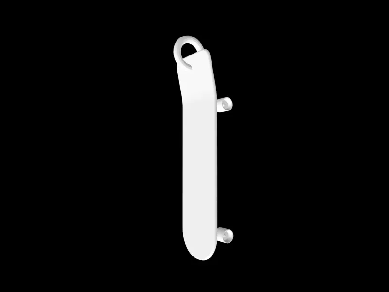Porte-clés Skateboard simple