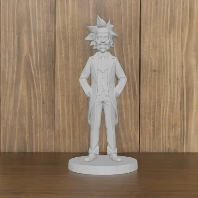 Rick Sanchez Statue