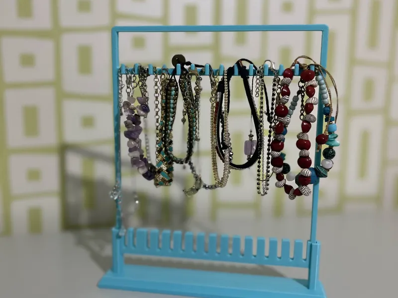JEWELERY HOLDER FOR EARRING, BRACELET AND NECKLACE