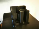 حامل جهاز التحكم عن بعد مع قلم ومنفذ USB-2