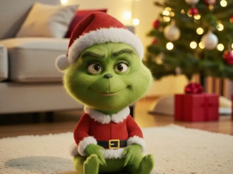 Mini Christmas Grinch