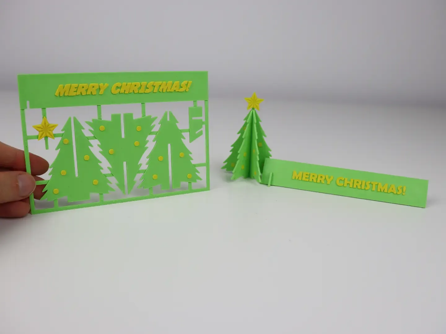 CHRISTMAS TREE CARD KIT