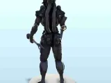 Alien knight with armour 1 - miniatures sci-fi science ficti-3