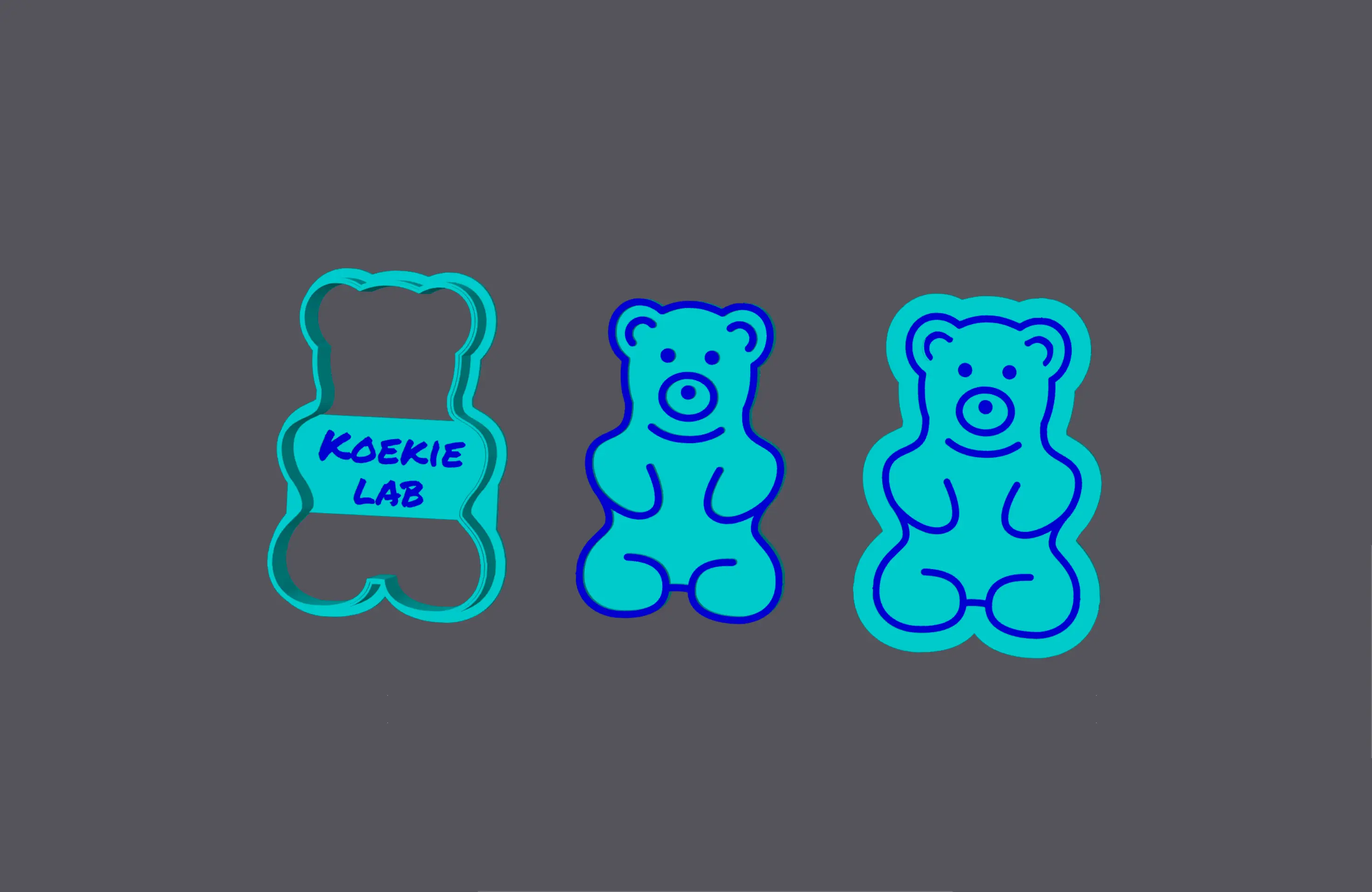 Gummy Bear - Cookie Cutter