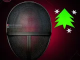 Squid Game Soldier Mask Happy Christmas Cosplay - Squidgame-6