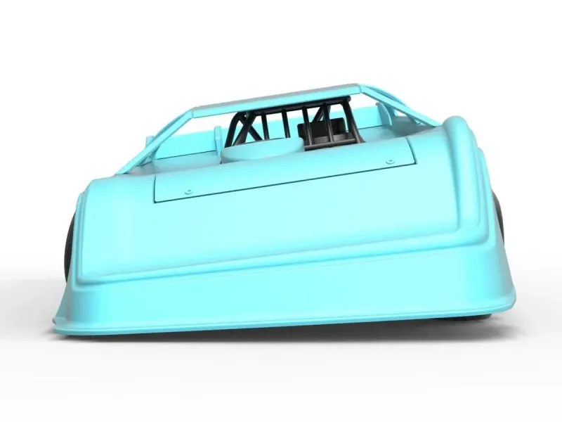 Super Dirt Late model while turning Version 1 Scale 1:25