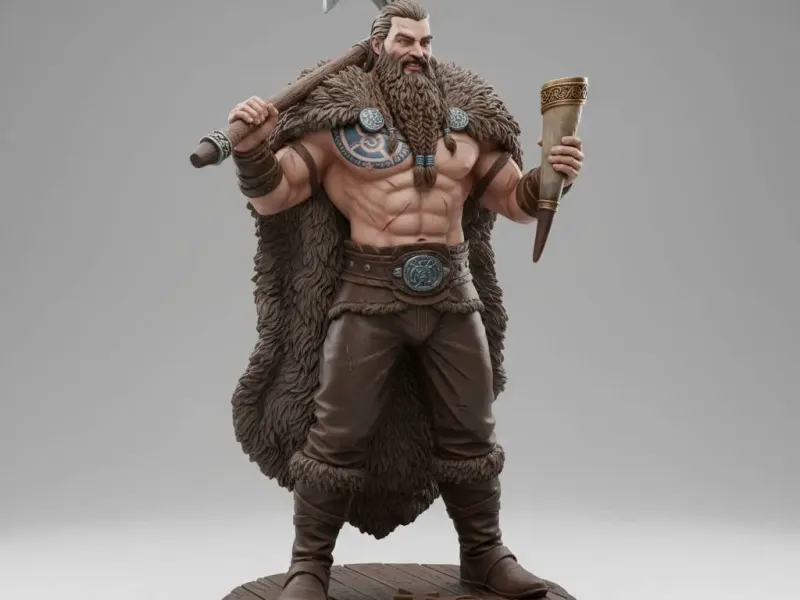 Viking Mead Hall Warrior (Relax Pose)