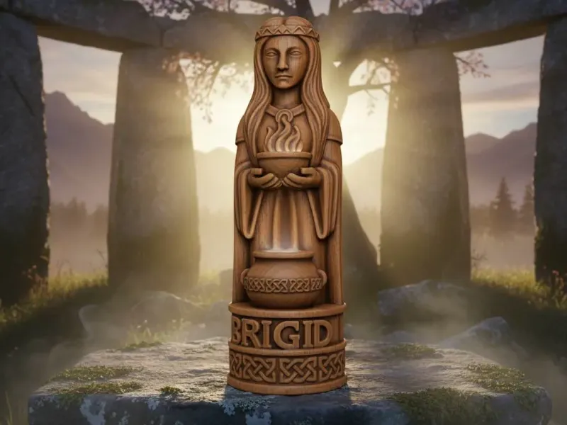 Goddess Brigid Figurine - Low Support FDM