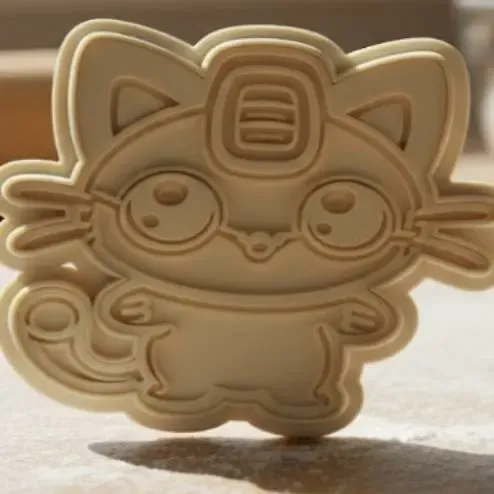 Meowth Cookie Cutter