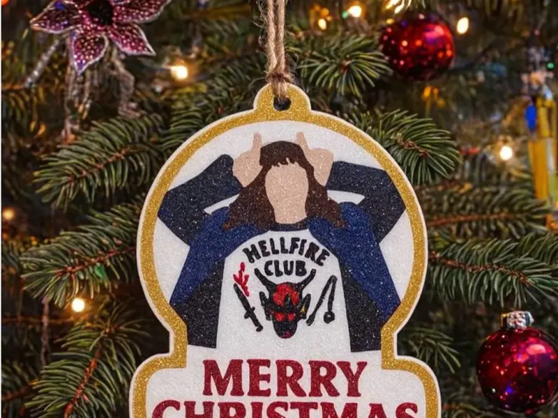 Eddie - Stranger Things - Christmas Tree Ornament