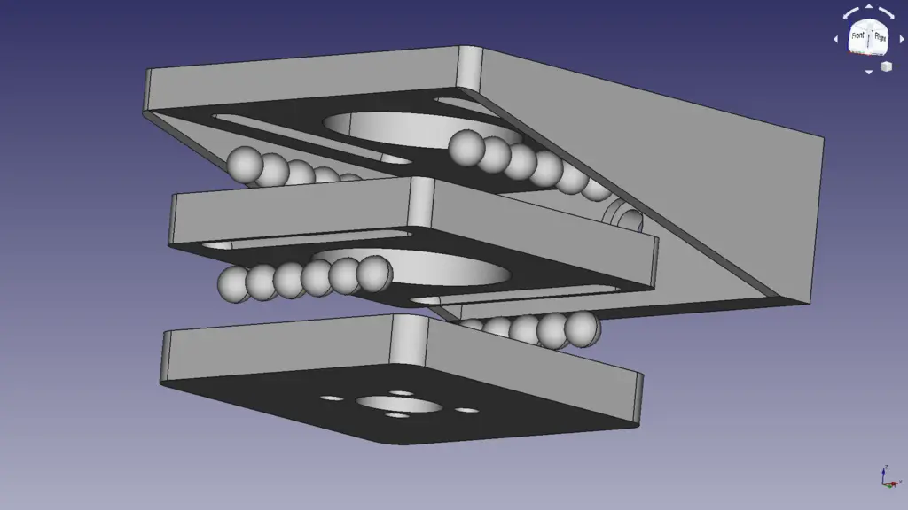 Wobble Free Z-Axis Oldham Coupler and Hot-end Saver
