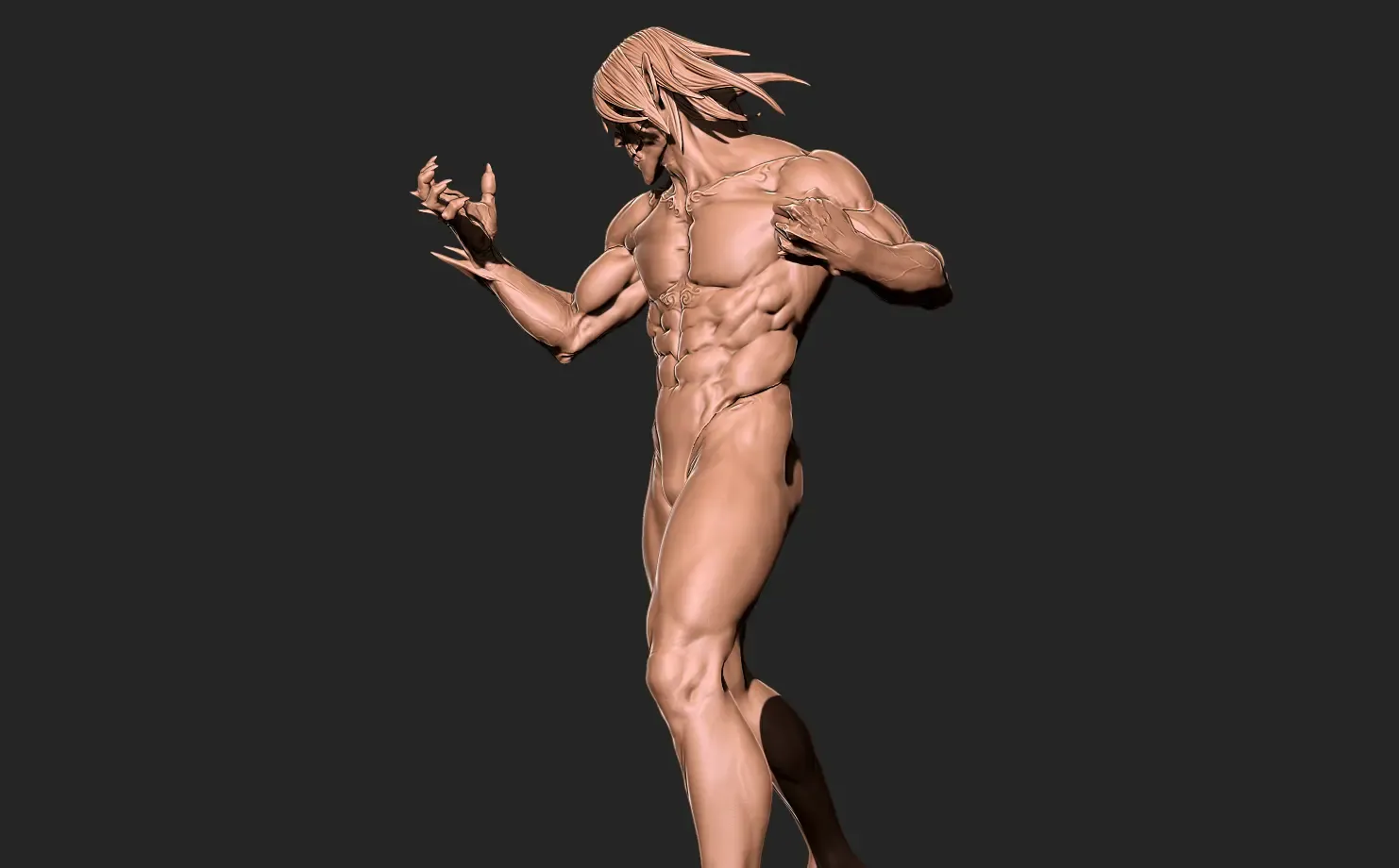 Eren - Attack on titan 3D print model