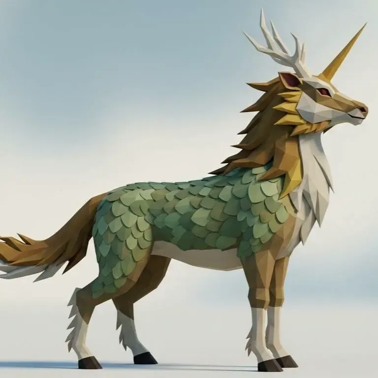 Kirin Low Poly