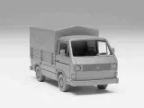 VW T3 Doka - H0 scale van model kit-5