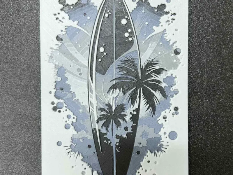 Surfboard art hueforge