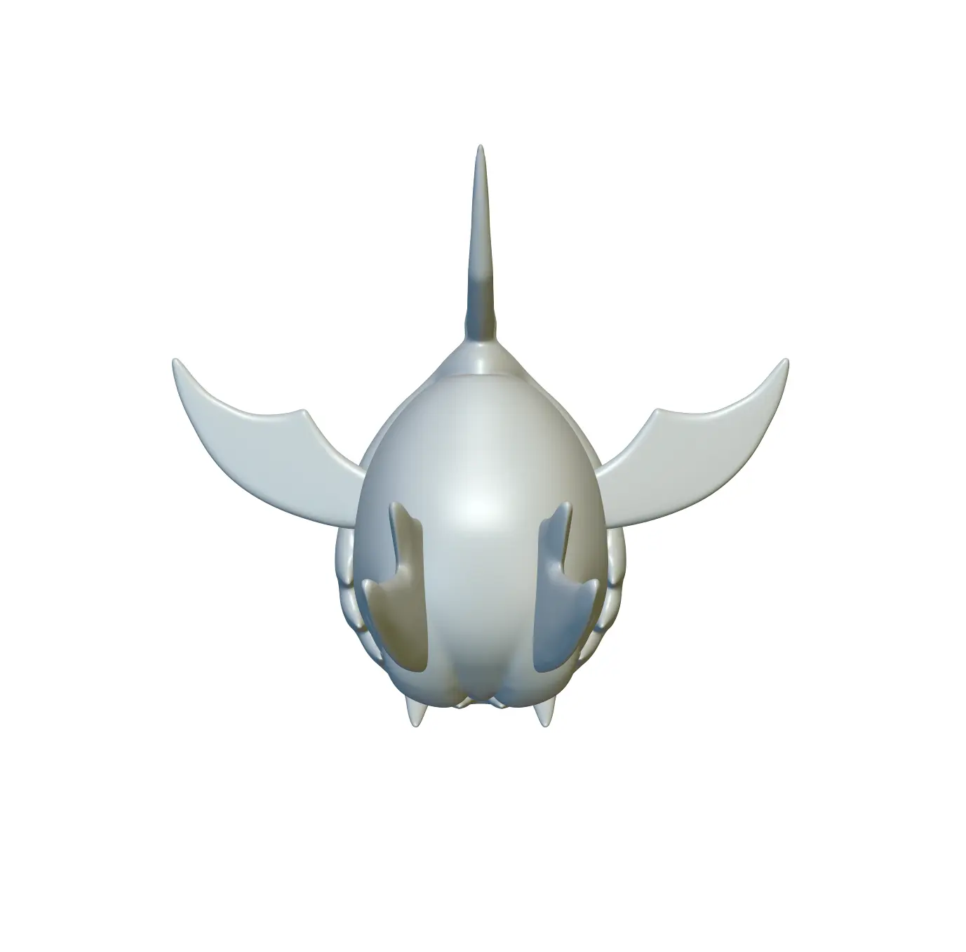 Pokemon Carvanha #318 - Ready for 3D Printing!
