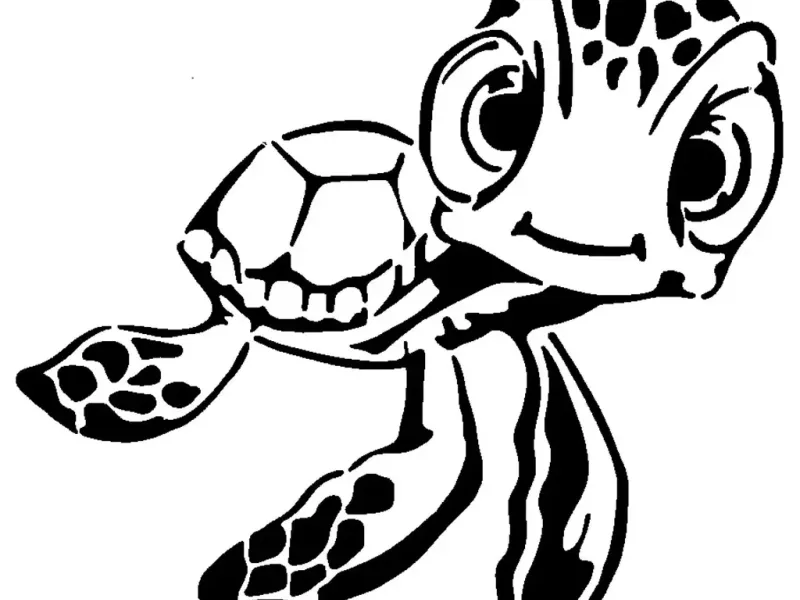 Squirt stencil