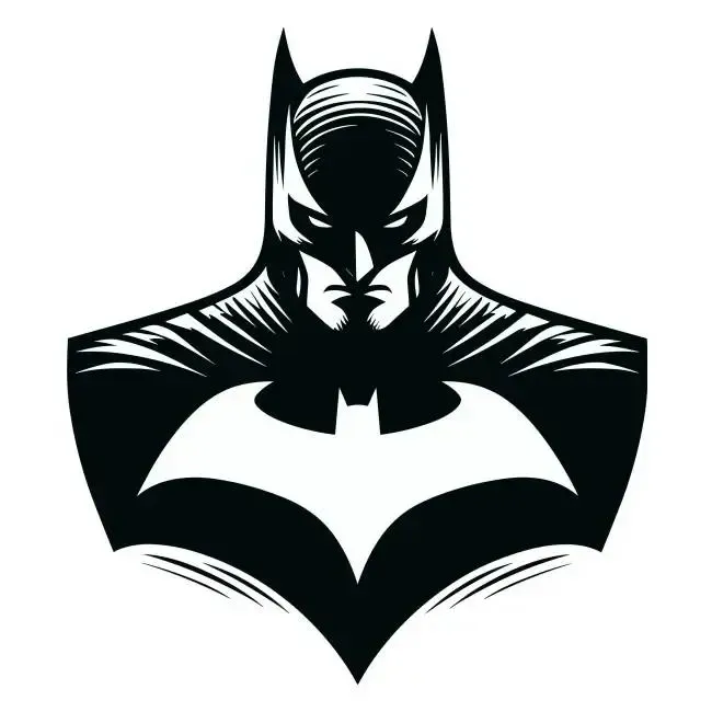 Bat man wall 3D sticker