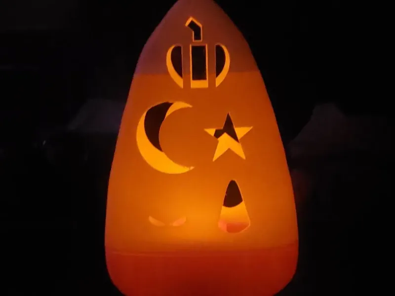 Candy Corn Lantern