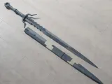 Witcher 4 Ciri cosplay silver sword 3d print model-5