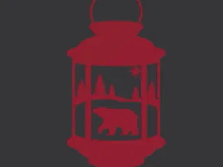 Christmas Lantern, Polar Bear