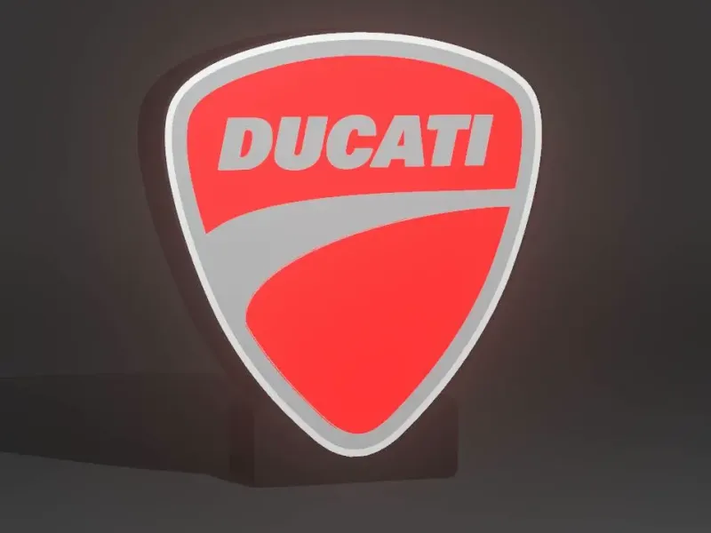 Ducati Logo Luminária