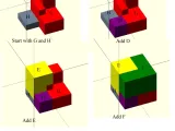 Cube Dissection Puzzle  -3