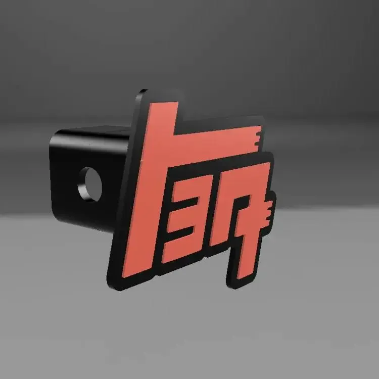 TEQ Classic toyota logo tow hitch cover