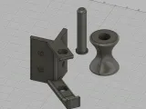 90 Degree Roller Guide for auto reel hoses.-2