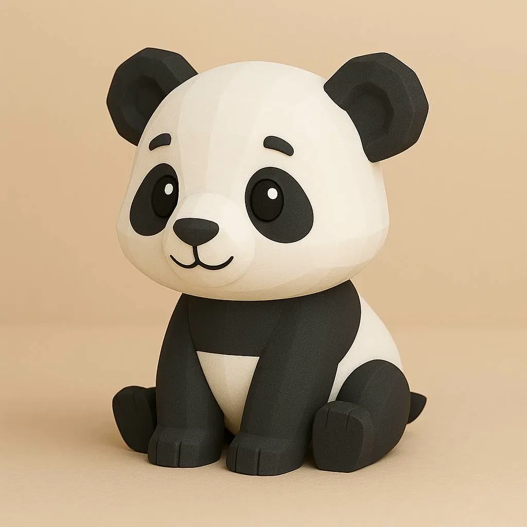 3D Printer Files | 3MF File | Mini Panda | Creality Cloud