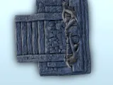 Magic stone gate with tree roots and platform (7) - miniatur-5