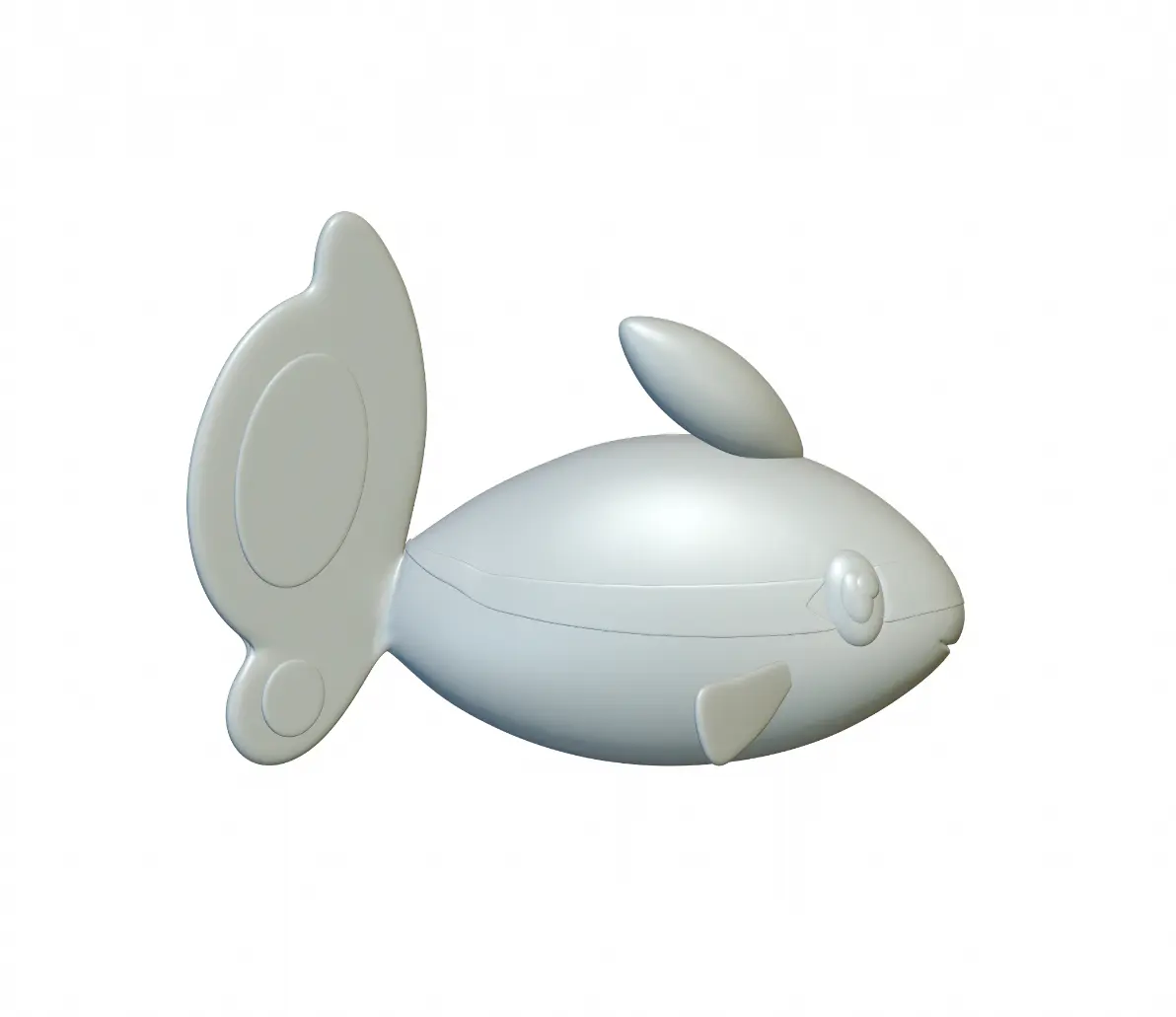 Pokemon Finneon #456 - Ready for 3D Printing!