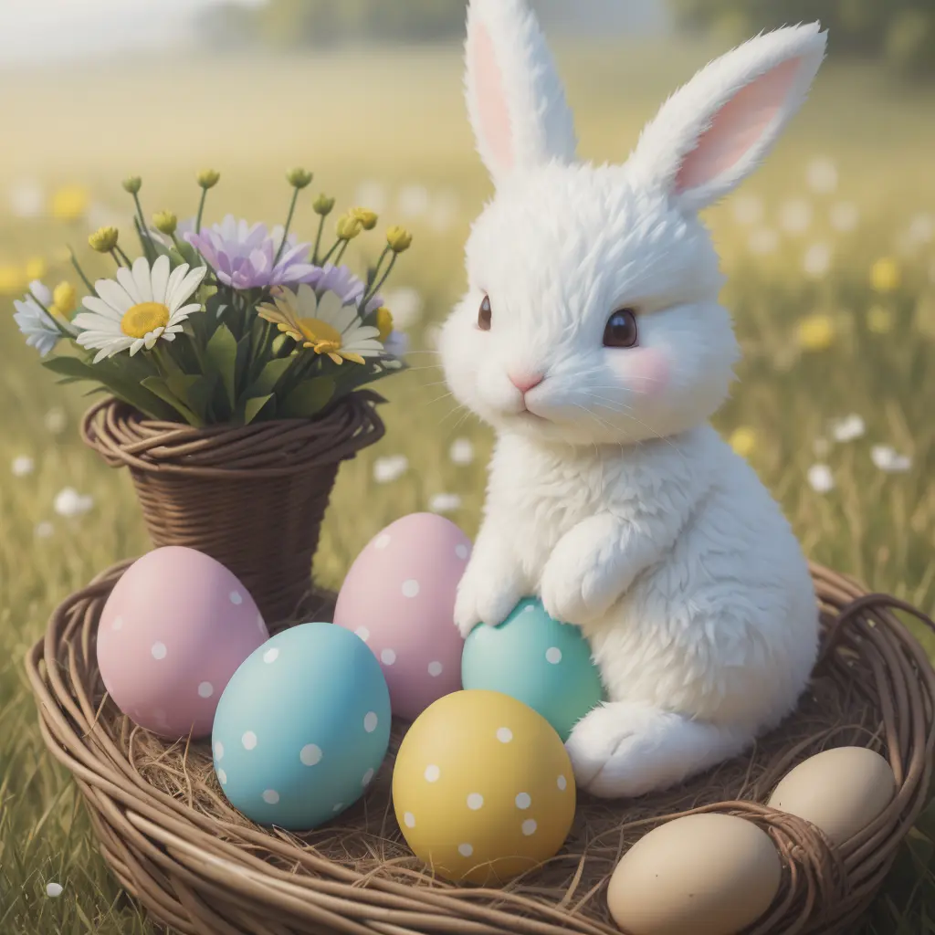 Zajączek Wielkanoc 2024 - Easter Bunny 2024