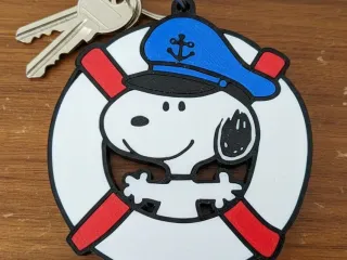 Keychain - Snoopy - stl/3mf