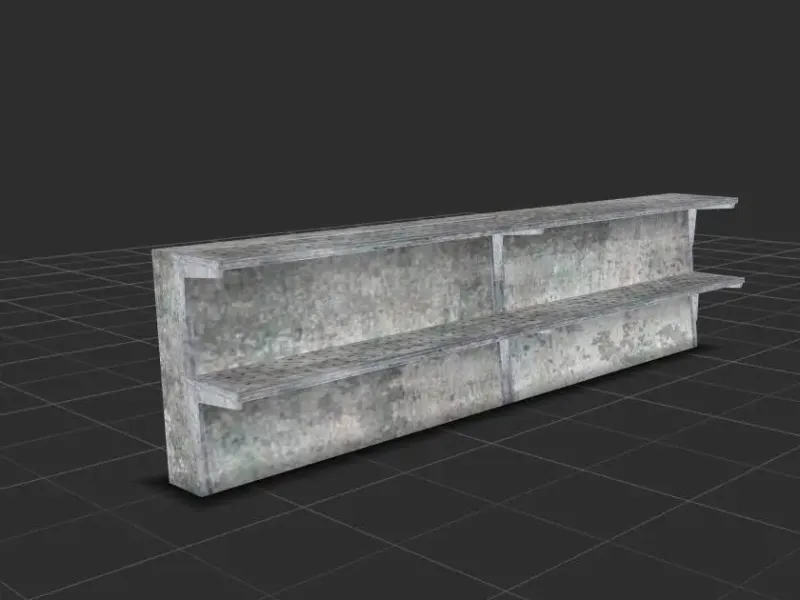 Fallout New Vegas Hanging Grocery Shelf
