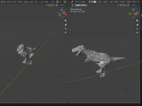 Low Poly Dinosaur-6