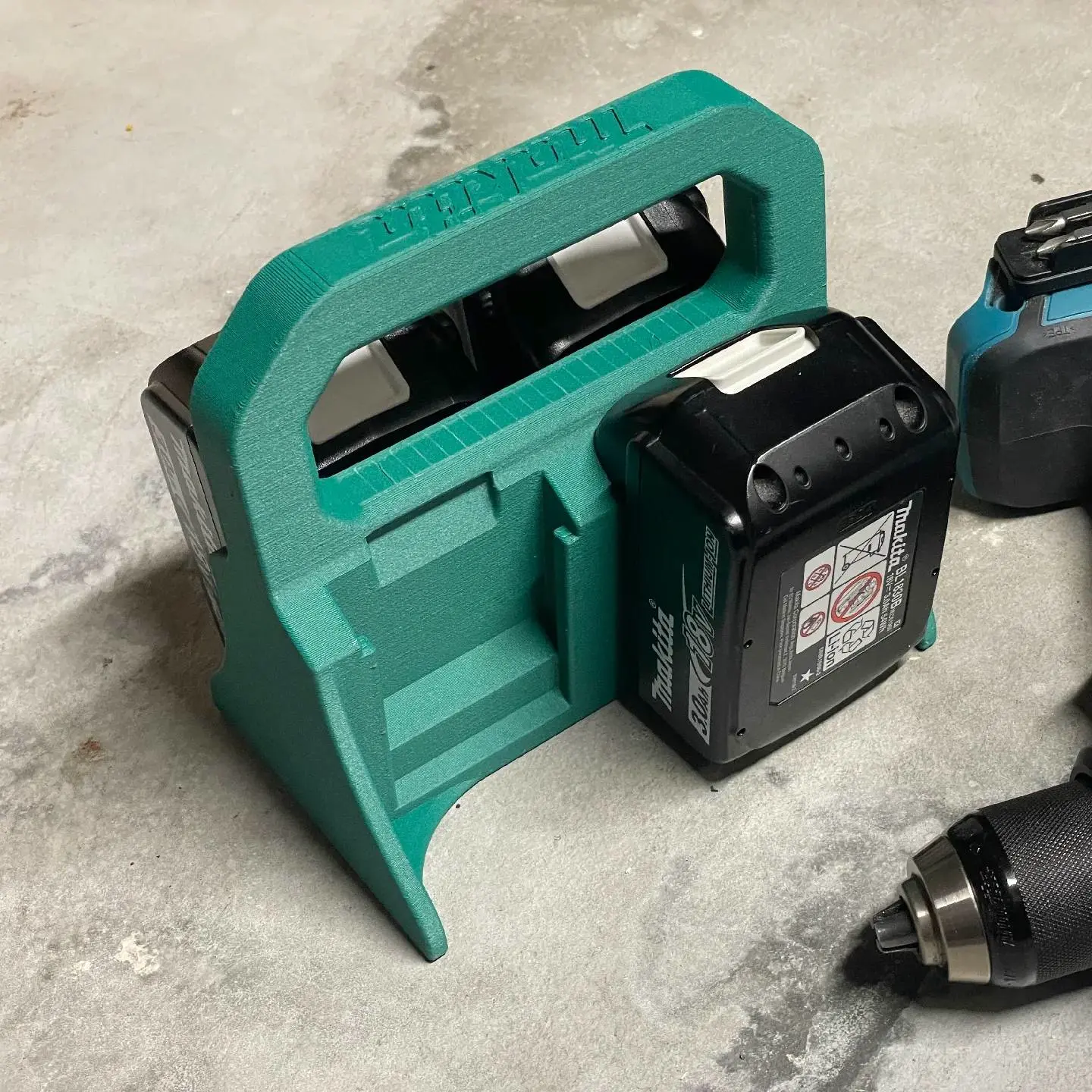 3D Printer Files | 3MF File | Makita Battery Carrier