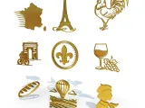 France Icon Pack – STL 3D Print & CNC Relief Models-4